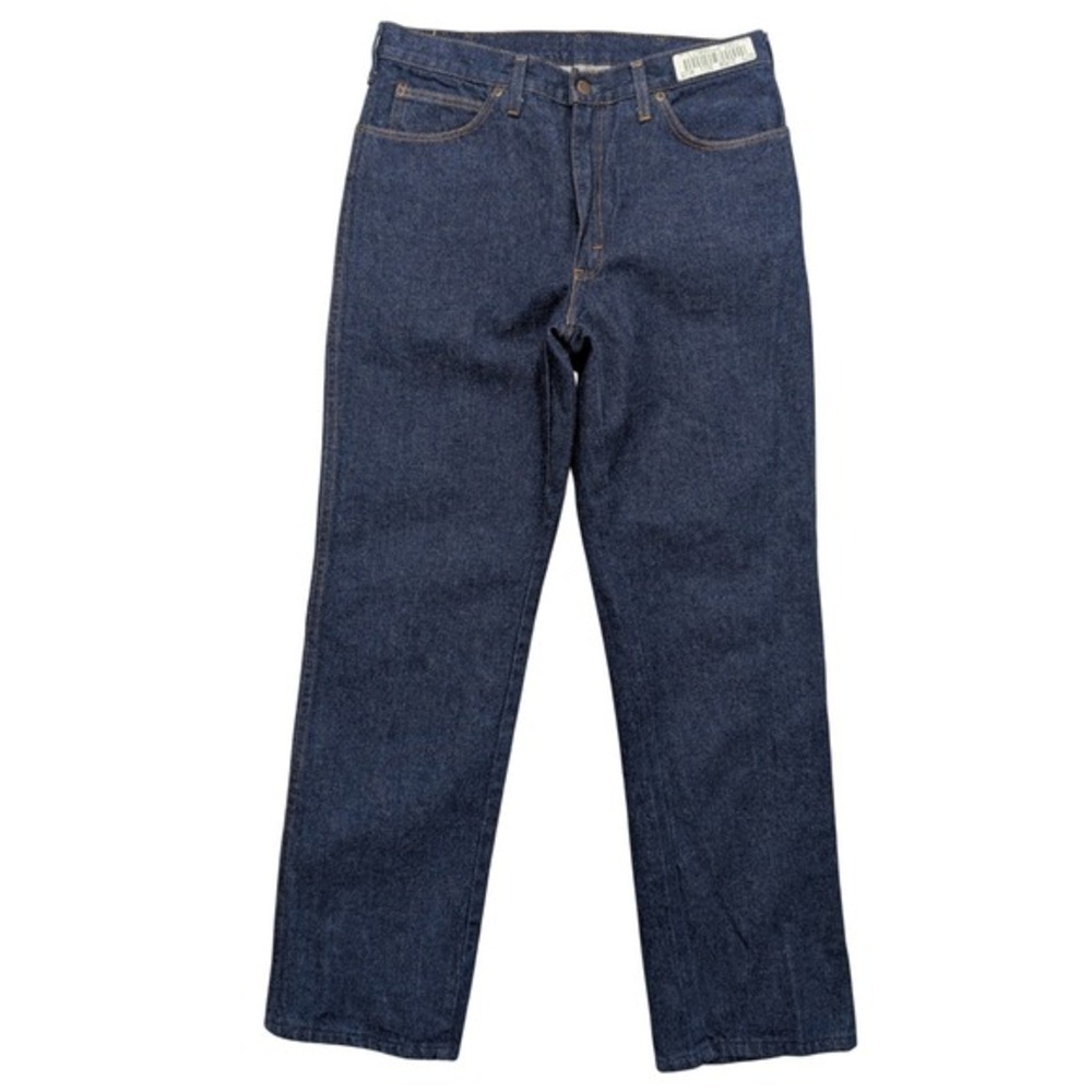 Vintage NWT Dickies Branders Jeans Mens 34x30 Indigo Blue 90s Straight Leg Denim